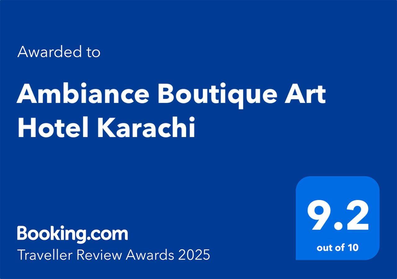 Ambiance Boutique Art Hotel Карачи Экстерьер фото